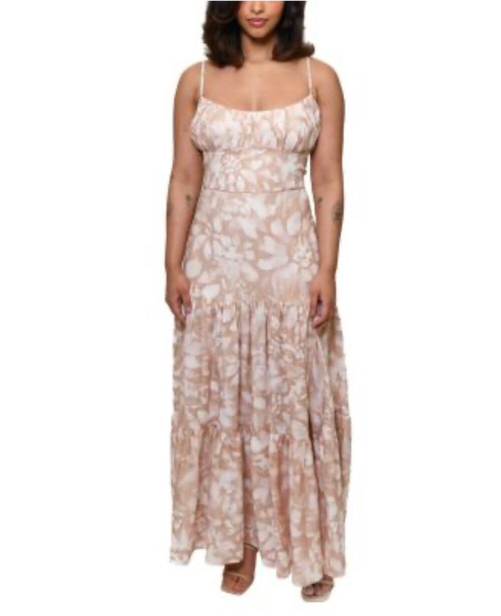 Hutch Floral Linen Blend Maxi Dress - Size 22 plus size (New)